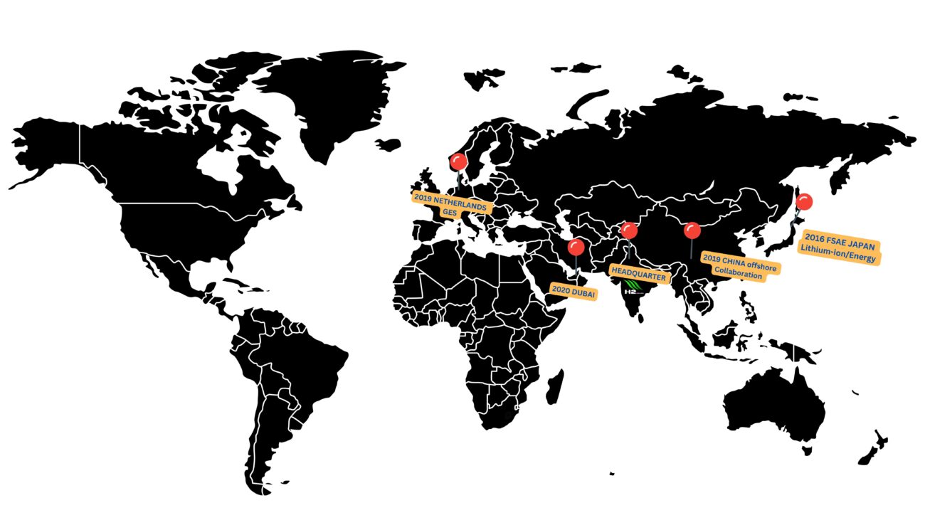 H2 Power Global Presence Map